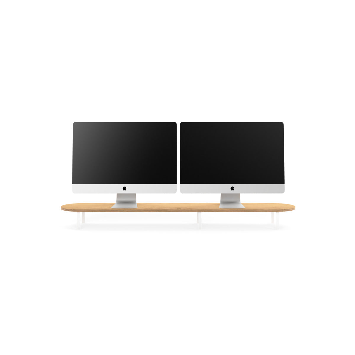 Woodcessories – Dupla Monitorálvány - tölgy - iSTYLE HU