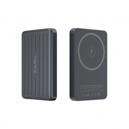 CubeNest – S1B0 - mágneses MagSafe-kompatibilis vezeték nélküli powerbank - szürke