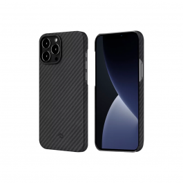 Pitaka – MagEZ iPhone 13 Pro Max tok - fekete