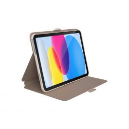 Speck – Balance Folio iPad 10th gen (2022) kihajtható tok - Charcoal/Mocha/Almond Milk