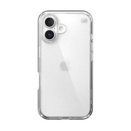 Speck Presidio Perfect Clear tok iPhone 16-hoz — Átlátszó/Átlátszó