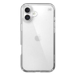 Speck Presidio Perfect Clear + ClickLock tok iPhone 16 Plus-hoz — Átlátszó/Átlátszó