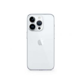 EPICO – iPhone 14 Szilikon tok (MagSafe-kompatibilis) - átlátszó