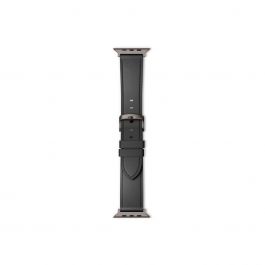 Epico – Apple Watch Bőr szíj (42/44/45/46/49mm) - fekete