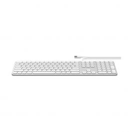 Satechi – Aluminum Wired Keyboard for Mac - US - ezüst
