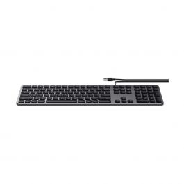 Satechi – Aluminum Wired Keyboard for Mac - US - asztroszürke