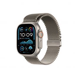 Apple – 49 mm-es natúr titán milánói szíj – M