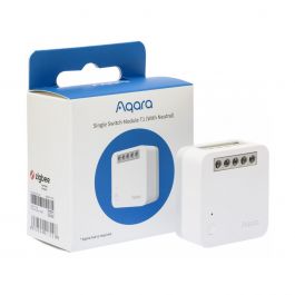 AQARA T1 mini kapcsolómodul, fogyasztásméréssel (fázis+nulla) (Zigbee)