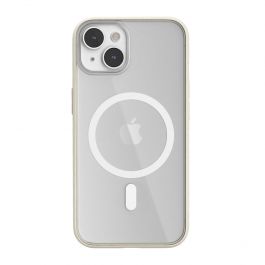 Woodcessories – Clear Case iPhone 14 Plus MagSafe tok - Törtfehér