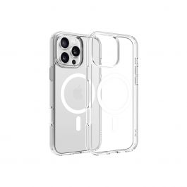 Dviced – MagSafe iPhone 16 Pro Max tok - átlátszó, fehér