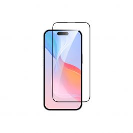 Dviced – iPhone 16 képernyővédő üvegfólia, átlátszó (0.3 mm, 9H) + applikátor