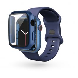 EPICO – GLASS Apple Watch 4/5/6/SE (40 mm) tok - kék