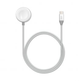 EPICO – Apple Watch USB-C töltőkábel (1.2 m) - Ezüst