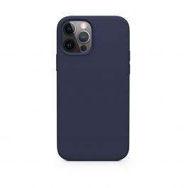 EPICO – Szilikon Magsafe-rögzítésű iPhone 12 Pro Max tok - Kék