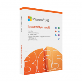 Microsoft – 365 egyszemélyes csomag (1 év)