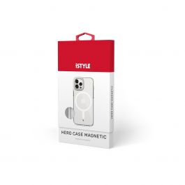 iSTYLE – Hero Magsafe-rögzítésű iPhone 12 mini tok - Átlátszó