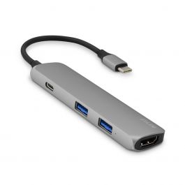 iSTYLE - USB Type-C HUB 4K HDMI - asztroszürke