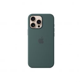 MagSafe-rögzítésű iPhone 16 Pro Max-szilikontok – tózöld
