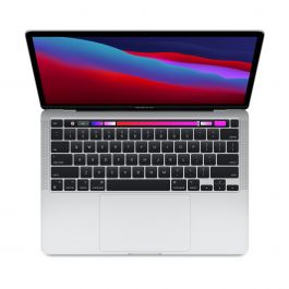 MacBook Pro 13 Touch Bar – M1 chip 8 magos GPU-val, 512 GB tárhely – ezüst