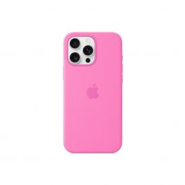 MagSafe-rögzítésű iPhone 16 Pro Max-szilikontok – bazsarózsa