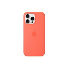 MagSafe-rögzítésű iPhone 16 Pro Max-szilikontok – mandarin