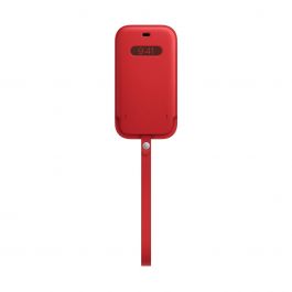 Apple – MagSafe-rögzítésű bebújtatós iPhone 12- és 12 Pro-bőrtok – (PRODUCT)RED