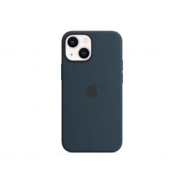 MagSafe-rögzítésű iPhone 13 mini-szilikontok – mély indigókék
