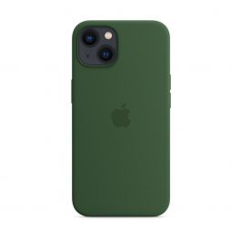 MagSafe-rögzítésű iPhone 13-szilikontok – rétzöld