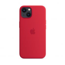 MagSafe-rögzítésű iPhone 13-szilikontok – (PRODUCT)RED