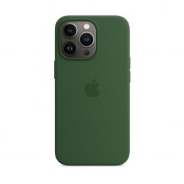 MagSafe-rögzítésű iPhone 13 Pro-szilikontok – rétzöld