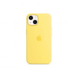 MagSafe-rögzítésű iPhone 13-szilikontok – halvány citromsárga