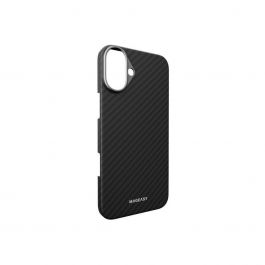 MagEasy — Kev M MagSafe iPhone 16 Plus Tok - Karbon