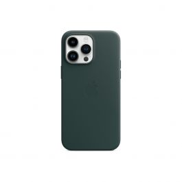 MagSafe-rögzítésű iPhone 14 Pro Max-bőrtok – erdőzöld
