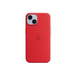MagSafe-rögzítésű iPhone 14-szilikontok – (PRODUCT)RED