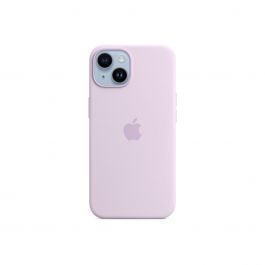 MagSafe-rögzítésű iPhone 14-szilikontok – orgonalila
