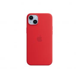 MagSafe-rögzítésű iPhone 14 Plus-szilikontok – (PRODUCT)RED