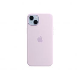 MagSafe-rögzítésű iPhone 14 Plus-szilikontok – orgonalila