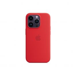 MagSafe-rögzítésű iPhone 14 Pro-szilikontok – (PRODUCT)RED
