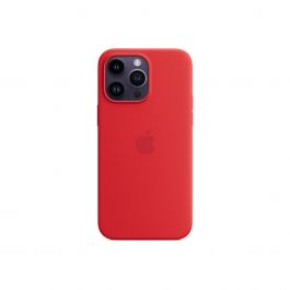 MagSafe-rögzítésű iPhone 14 Pro Max-szilikontok – (PRODUCT)RED