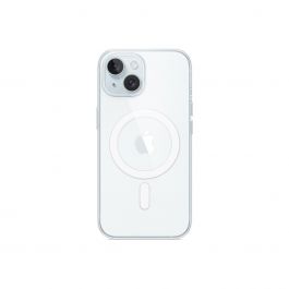 MagSafe-rögzítésű átlátszó iPhone 15-tok