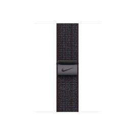 Apple – 41mm-es fekete-kék Nike sportpánt