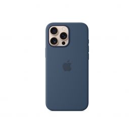 MagSafe-rögzítésű iPhone 16 Pro Max-szilikontok – denim