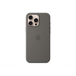 MagSafe-rögzítésű iPhone 16 Pro Max-szilikontok – kőszürke