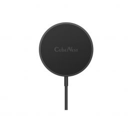 CubeNest – S100 - MagSafe-kompatibilis vezeték nélküli töltő - szürke