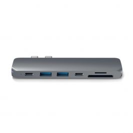 Satechi - USB-C HUB (HDMI 4K, PassThroughCharging, 1x USB3.0,1xSD, Ethernet)