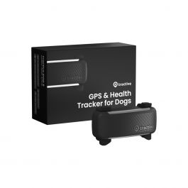 Tractive – DOG 6 GPS Követő & Egészségfigyelő eszköz - fekete