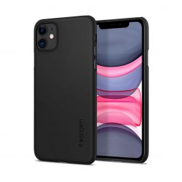 Spigen – Thin Fit iPhone 11 tok - Fekete