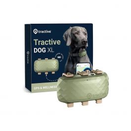 Tractive – Kutya GPS vevő (XL) - zöld
