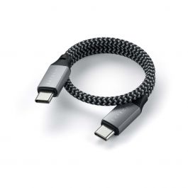 Satechi – USB-C kábel (25cm) - Asztroszürke