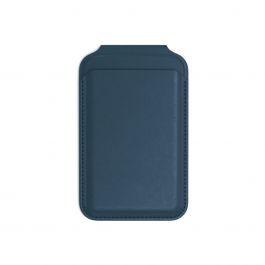 Satechi – Magnetic Wallet Stand vegán bőrből – sötétkék